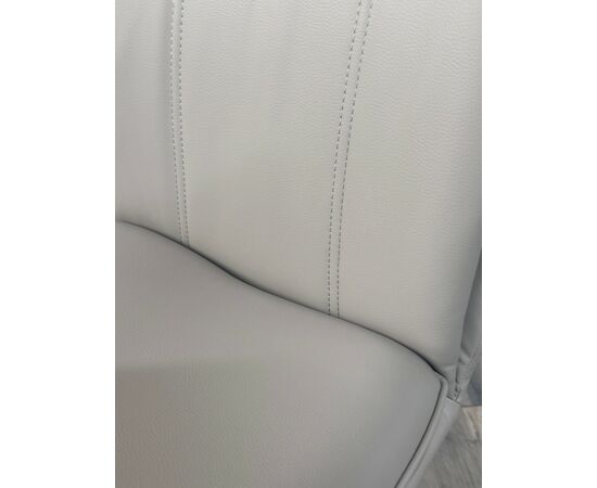 Стул YOHAN 360 град. поворот. HF017-09 Латте, экокожа / Черный, ®DISAUR, изображение 4 | Интернет магазин мебели и декора LifeDekor