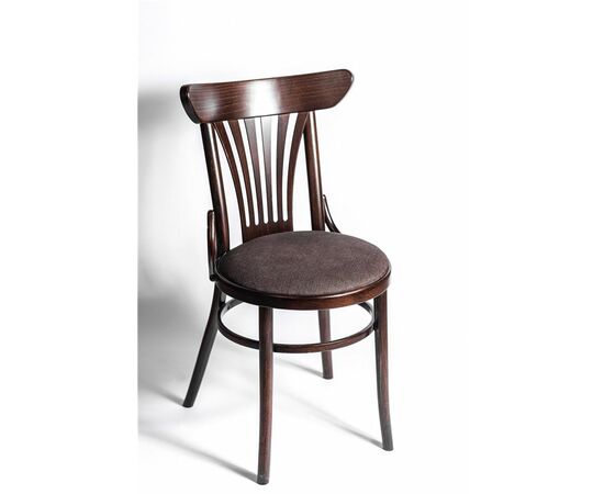 Стул венский Uranus (темный орех/ткань ромео 4), изображение 2 | Интернет магазин мебели и декора LifeDekor