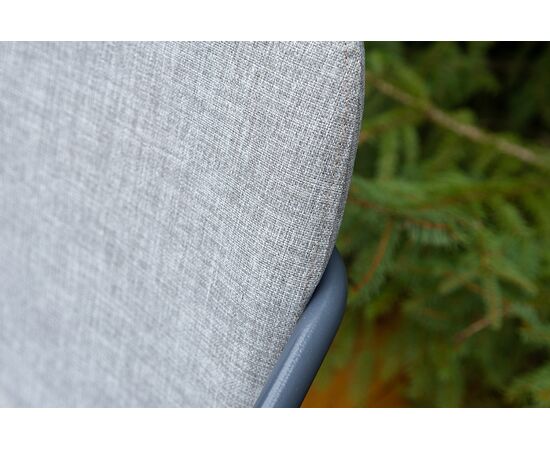 "Марокко" стул из текстилена nanotex, алюминиевый каркас, цвет серый, изображение 8 | Интернет магазин мебели и декора LifeDekor