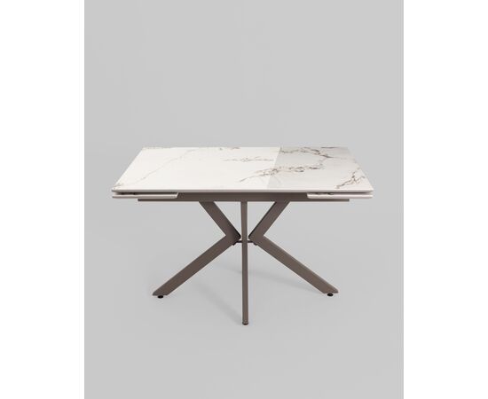 Стол раскладной Marmer 120-180*80*76 керамика капучино, изображение 5 | Интернет магазин мебели и декора LifeDekor