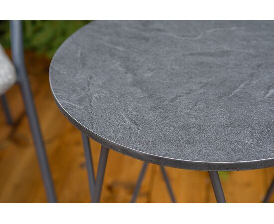 "Марокко" кофейный комплект из алюминия, цвет темно-серый, изображение 12 | Интернет магазин мебели и декора LifeDekor