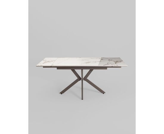 Стол раскладной Marmer 120-180*80*76 керамика капучино, изображение 6 | Интернет магазин мебели и декора LifeDekor