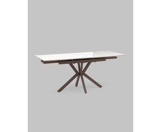 Стол раскладной Marmer 120-180*80*76 керамика капучино, изображение 7 | Интернет магазин мебели и декора LifeDekor