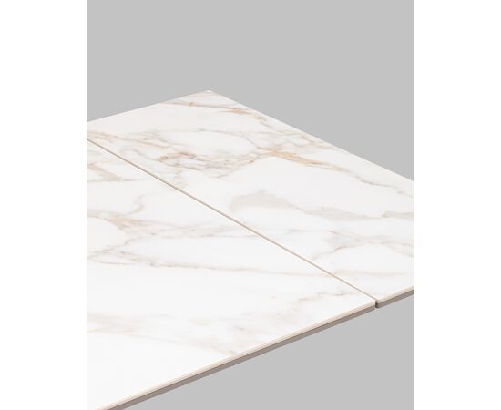 Стол раскладной Marmer 120-180*80*76 керамика капучино, изображение 10 | Интернет магазин мебели и декора LifeDekor