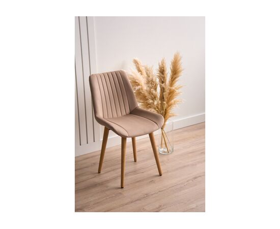 Стул деревянный Седа 360 бежевый (zd 210) / светлое дерево np, изображение 2 | Интернет магазин мебели и декора LifeDekor