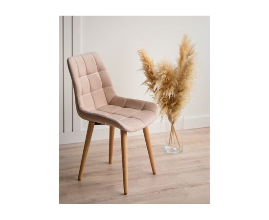 Стул деревянный Челси 360 бежевый (zd 210) / светлое дерево np, изображение 2 | Интернет магазин мебели и декора LifeDekor