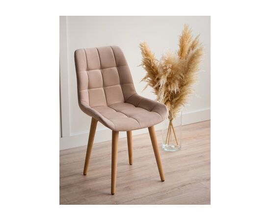 Стул деревянный Челси 360 бежевый (zd 210) / светлое дерево np, изображение 3 | Интернет магазин мебели и декора LifeDekor