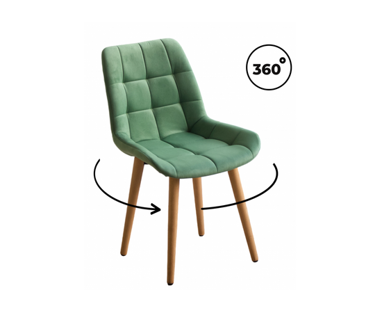 Стул деревянный Челси 360 фисташковый (zd 651) / светлое дерево np | Интернет магазин мебели и декора LifeDekor