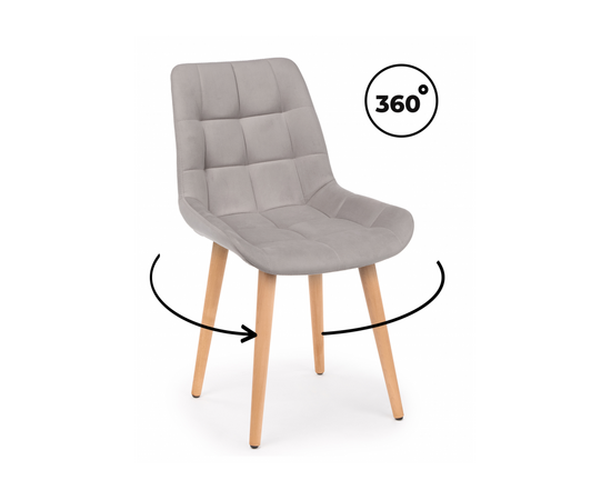 Стул деревянный Челси 360 латте (zd 290) / светлое дерево np | Интернет магазин мебели и декора LifeDekor