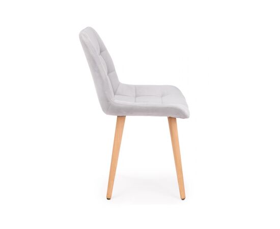 Стул деревянный Челси 360 светло-серый (zd 960) / светлое дерево np, изображение 5 | Интернет магазин мебели и декора LifeDekor