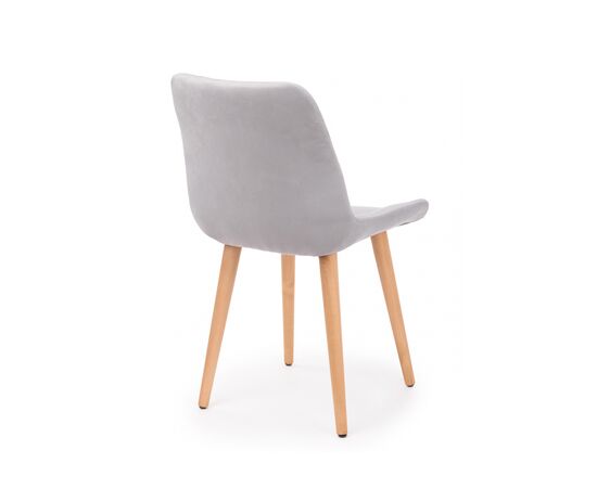 Стул деревянный Челси 360 светло-серый (zd 960) / светлое дерево np, изображение 7 | Интернет магазин мебели и декора LifeDekor