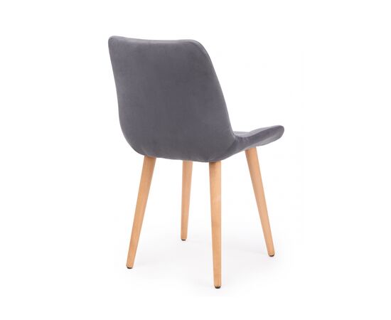 Стул деревянный Челси 360 темно-серый (zd 995) / светлое дерево np, изображение 7 | Интернет магазин мебели и декора LifeDekor