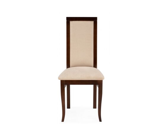 Стул деревянный Давиано велюр тедди 008 / орех темный, изображение 3 | Интернет магазин мебели и декора LifeDekor