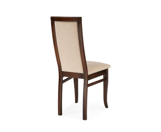 Стул деревянный Давиано велюр тедди 008 / орех темный, изображение 4 | Интернет магазин мебели и декора LifeDekor