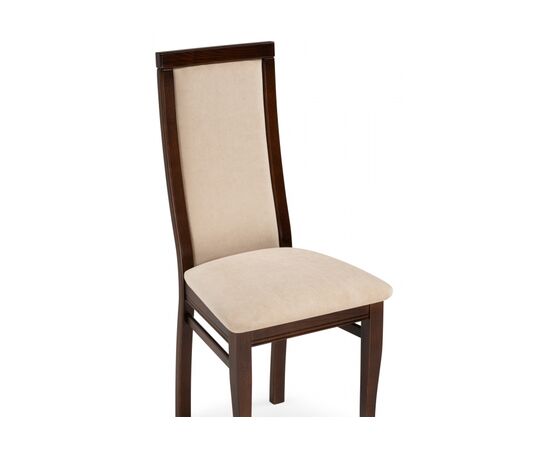 Стул деревянный Давиано велюр тедди 008 / орех темный, изображение 5 | Интернет магазин мебели и декора LifeDekor