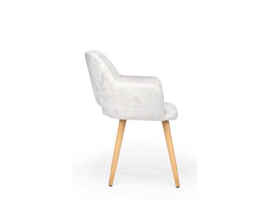 Стул деревянный Эолин 360 светло-бежевый (simple 011) / светлое дерево, изображение 3 | Интернет магазин мебели и декора LifeDekor