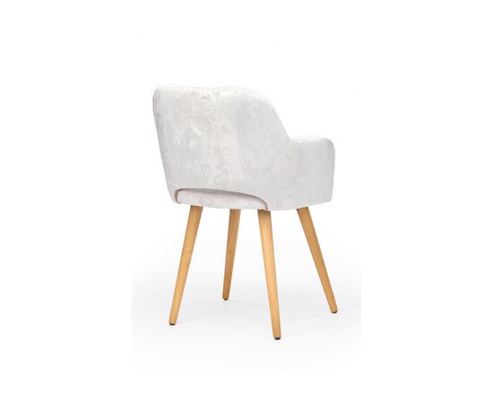 Стул деревянный Эолин 360 светло-бежевый (simple 011) / светлое дерево, изображение 5 | Интернет магазин мебели и декора LifeDekor