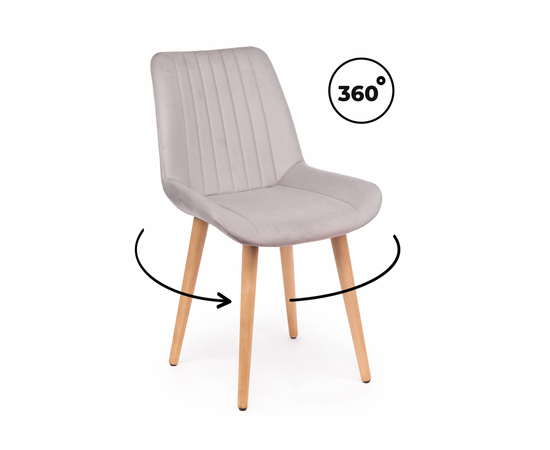 Стул деревянный Седа 360 латте (zd 290) / светлое дерево np | Интернет магазин мебели и декора LifeDekor