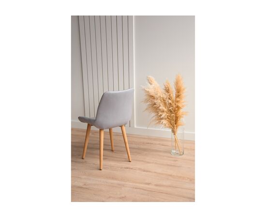 Стул деревянный Седа 360 светло-серый (zd 960) / светлое дерево np, изображение 10 | Интернет магазин мебели и декора LifeDekor