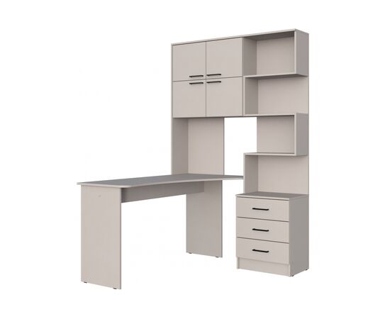 Компьютерный стол Эльброни левый кашемир | Интернет магазин мебели и декора LifeDekor