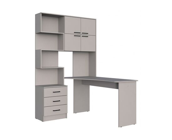 Компьютерный стол Эльброни правый кашемир | Интернет магазин мебели и декора LifeDekor