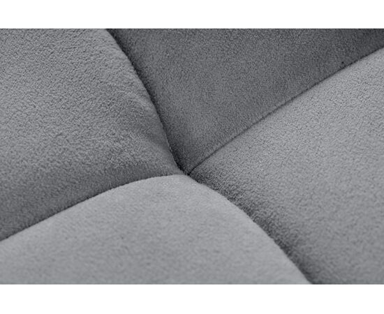 Барный стул Амаури микровелюр катания сильвер / черный, изображение 6 | Интернет магазин мебели и декора LifeDekor