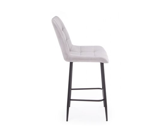 Барный стул Челси 360 светло-серый (zd 960) / черный np, изображение 5 | Интернет магазин мебели и декора LifeDekor