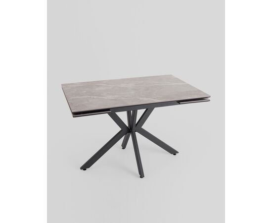 Стол раскладной Marmer 120-180*80*76 керамика антрацит, изображение 2 | Интернет магазин мебели и декора LifeDekor