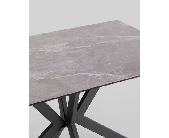 Стол раскладной Marmer 120-180*80*76 керамика антрацит, изображение 7 | Интернет магазин мебели и декора LifeDekor
