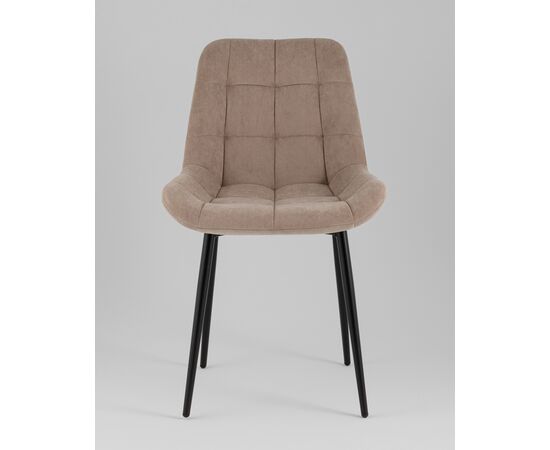 Стул Флекс Original велюр мокка 4 шт., изображение 3 | Интернет магазин мебели и декора LifeDekor