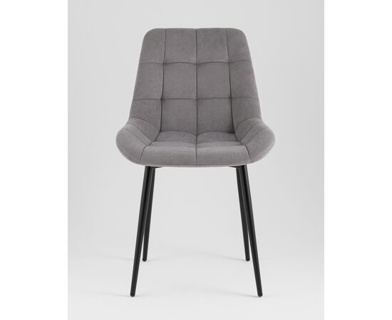 Стул Флекс Original велюр серый, изображение 3 | Интернет магазин мебели и декора LifeDekor