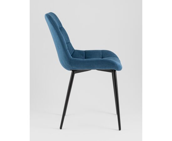 Стул Флекс Original велюр синий, изображение 4 | Интернет магазин мебели и декора LifeDekor