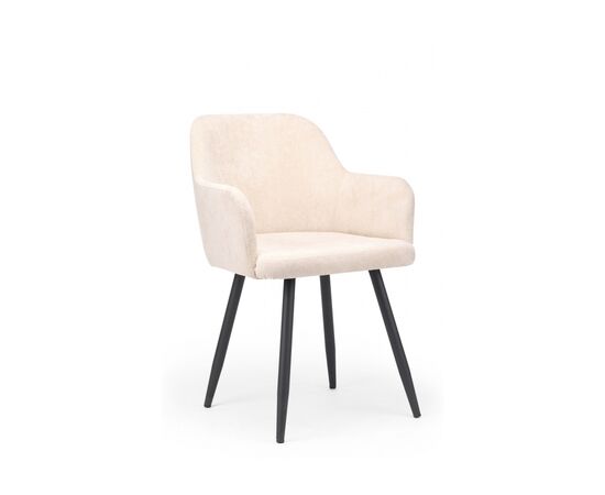 Стул на металлокаркасе Инфини латте (ocean 003) /  черный | Интернет магазин мебели и декора LifeDekor