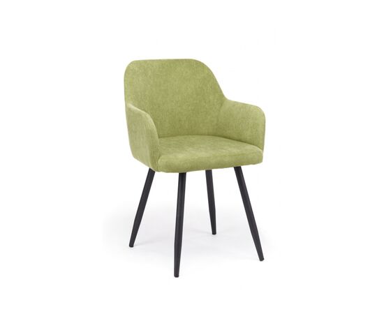 Стул на металлокаркасе Инфини зеленый (ocean 013) / черный | Интернет магазин мебели и декора LifeDekor