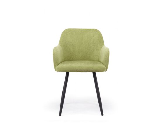 Стул на металлокаркасе Инфини зеленый (ocean 013) / черный, изображение 2 | Интернет магазин мебели и декора LifeDekor