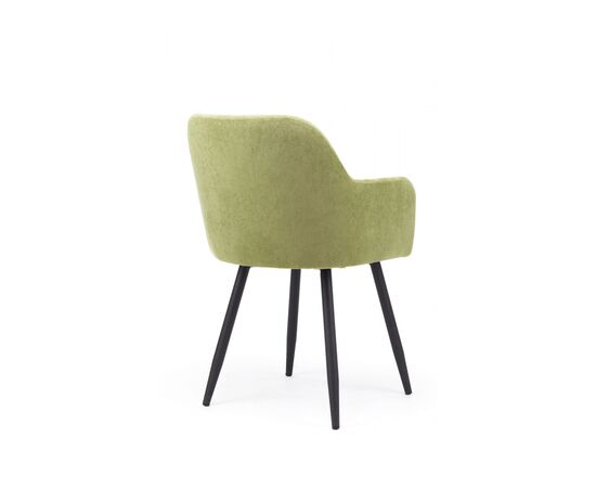 Стул на металлокаркасе Инфини зеленый (ocean 013) / черный, изображение 4 | Интернет магазин мебели и декора LifeDekor