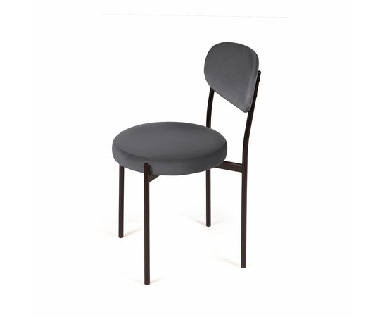 Стул Mason, бархат серый 27, изображение 3 | Интернет магазин мебели и декора LifeDekor