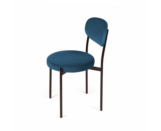 Стул Mason, бархат синий 29, изображение 3 | Интернет магазин мебели и декора LifeDekor