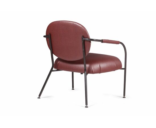 Лаунж кресло EGO, искусственная кожа, бордо, изображение 5 | Интернет магазин мебели и декора LifeDekor