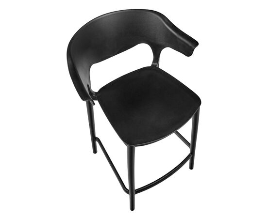Комплект из 2-х стульев полубарных Forma, чёрный, изображение 6 | Интернет магазин мебели и декора LifeDekor