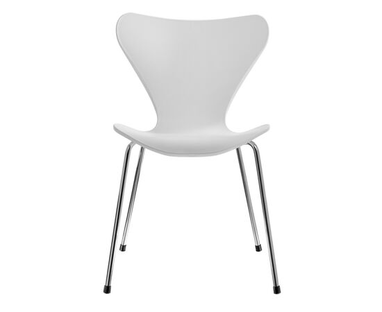 Комплект из 4-х стульев Seven Style белый с хромированными ножками, изображение 2 | Интернет магазин мебели и декора LifeDekor