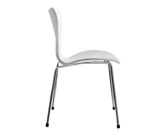 Комплект из 4-х стульев Seven Style белый с хромированными ножками, изображение 3 | Интернет магазин мебели и декора LifeDekor
