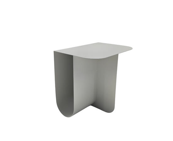 Журнальный столик Laure металл светло-серый, изображение 5 | Интернет магазин мебели и декора LifeDekor