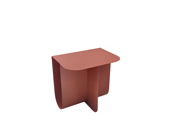 Журнальный столик Laure металл красный, изображение 4 | Интернет магазин мебели и декора LifeDekor