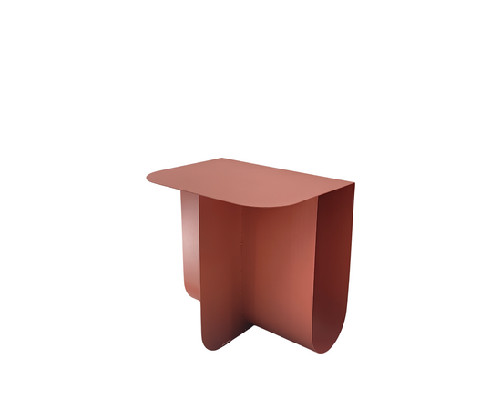 Журнальный столик Laure металл красный, изображение 2 | Интернет магазин мебели и декора LifeDekor