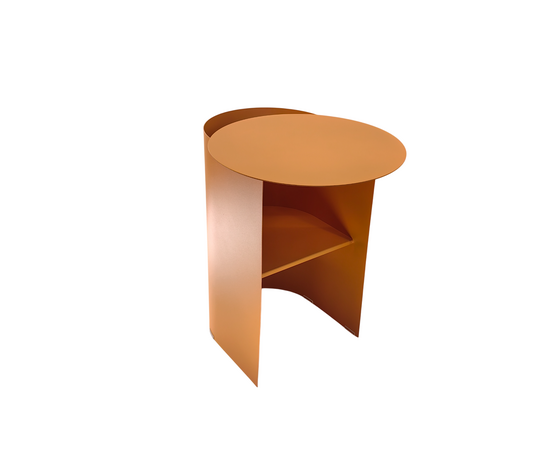 Журнальный столик Floire металл оранжевый, изображение 2 | Интернет магазин мебели и декора LifeDekor