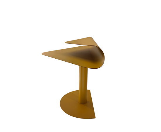 Журнальный столик Cornea металл желтый, изображение 4 | Интернет магазин мебели и декора LifeDekor