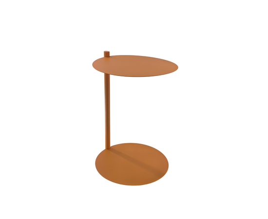 Журнальный столик Siara металл оранжевый, изображение 2 | Интернет магазин мебели и декора LifeDekor