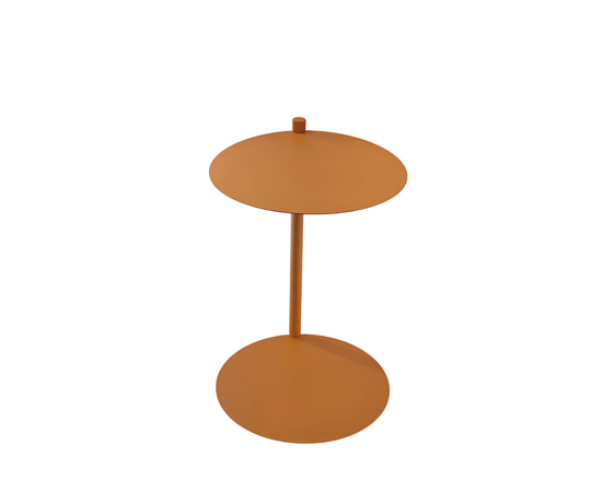 Журнальный столик Siara металл оранжевый, изображение 3 | Интернет магазин мебели и декора LifeDekor