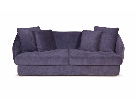 Bubble диван-кровать прямой, микромех Plush mistic, изображение 2 | Интернет магазин мебели и декора LifeDekor